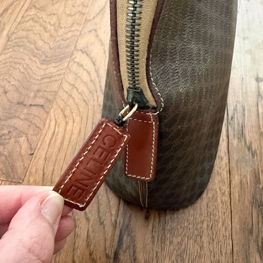 Authentic Vintage Celine Macadam Dome Satchel - Picture 8 of 13